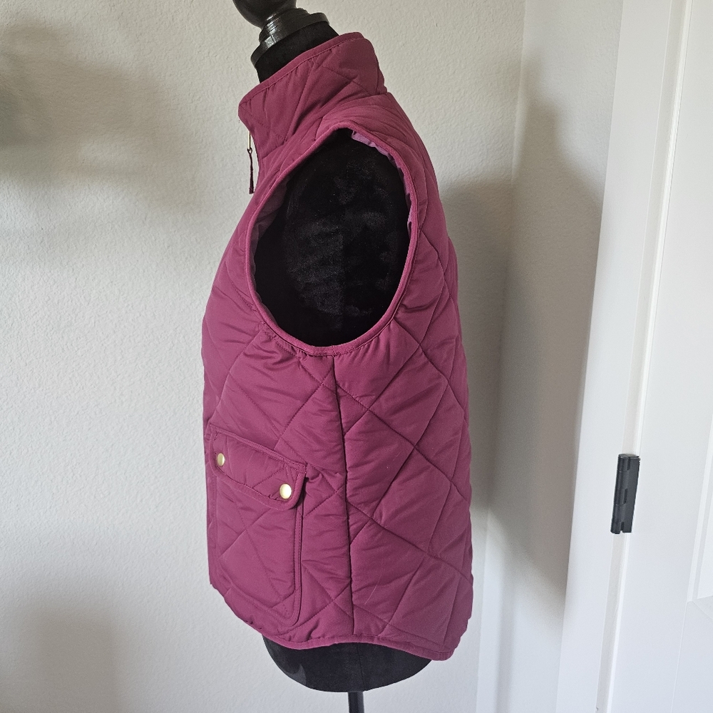 J Crew Quilted Vest - Picture 4 of 11